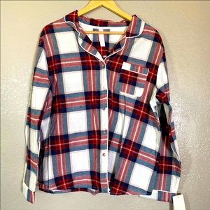 Womens XXL- Plaid Pajama Set- NWT